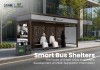 Middle East Style Bus Shelter with Advertising Light Box and Decorative Screen Middle East Style Bus Shelter with Advertising Light Box and Decorative Screen