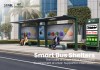 Modular Bus Shelter with Advertising Light Boxes | Masterway