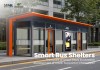 Enclosed Smart Bus Shelter with Advertising Light Box | MASTERWAY