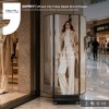 Portable INdoor Tri-Fold LED Poster Screen Folding Digital Signage Display for Retail Advertising