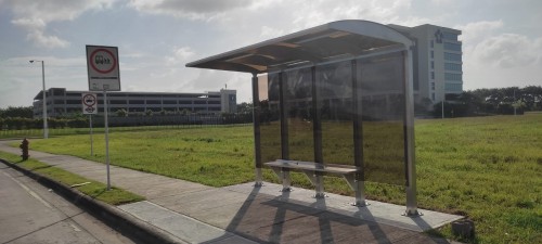 English Version · Panama Bus Shelter Case (Full Version) Panama · Case Study: MASTERWAY Stainless Steel Urban Bus Shelter
