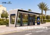 Smart Bus Shelter with Vending Machines and Digital Signage | Masterway
