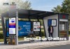 Smart Bus Shelter with Vending Kiosk and Digital Signage